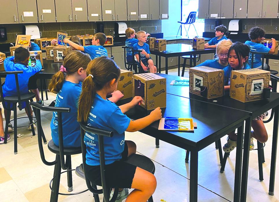 Camp Invention took place at the end of May and many students from the local area attended to put their creative minds to work in a fun and educational atmosphere. Submitted photo